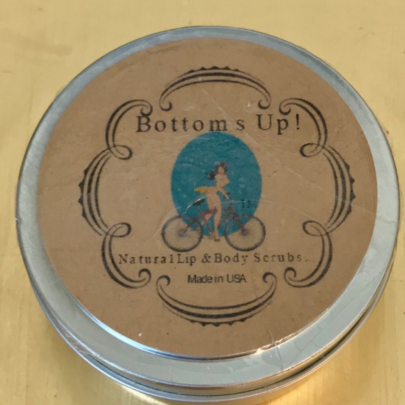 Bottom’s Up Lip Scrub called “Coconut basil” Small - Picture 6 of 6